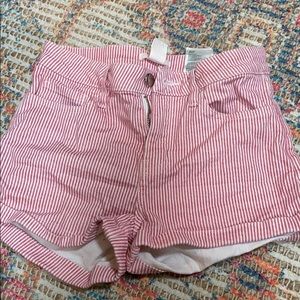 H&M striped shorts